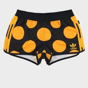 Adidas X Pharrell Williams Black Orange Running Shorts